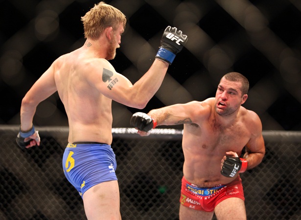 Shogun surgiu visivelmente mais magro para a luta com Gustafsson