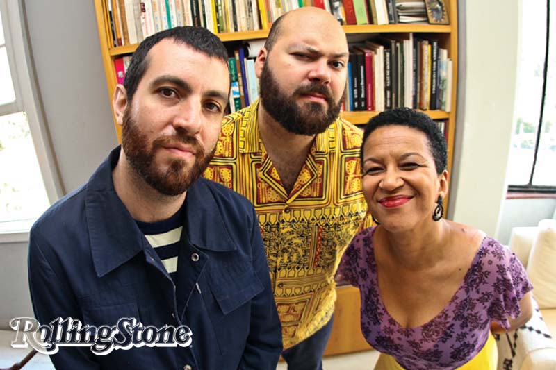 POSSIBILIDADES (A partir da esq.) Dinucci, Juçara e França, o Metá Metá