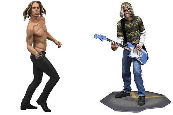 Iggy Pop e Kurt Cobain - Galeria - Bonecos