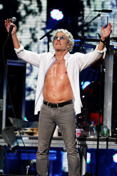 Roger Daltrey suou a camisa