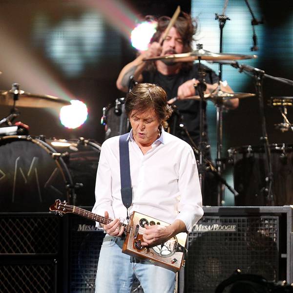 Paul McCartney e Dave Grohl