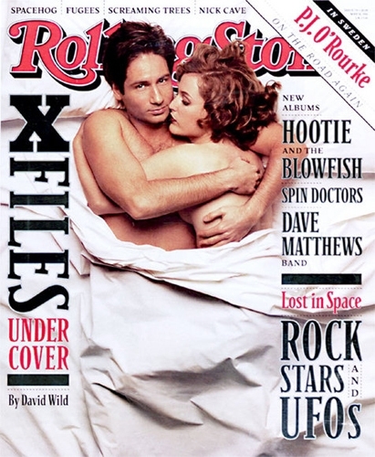 Galeria Nus nas Capas - David Duchovny e Gillian Anderson
