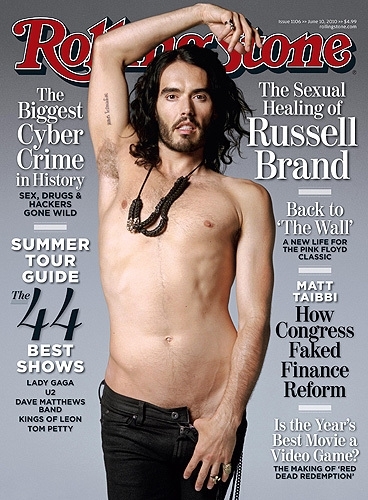 Galeria Nus nas Capas - Russell Brand
