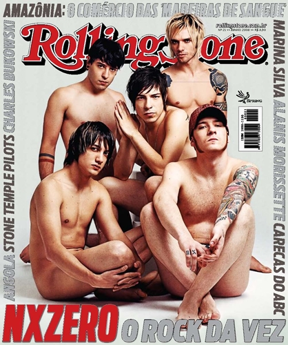 Galeria Nus nas Capas - NX Zero