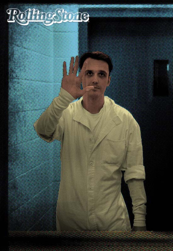 CONDENADO Damien Echols em 2010, meses antes de ser libertado: ele passou 17 anos à espera da execução