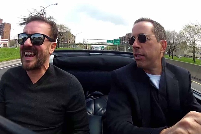 Jerry Seinfeld e Ricky Gervais