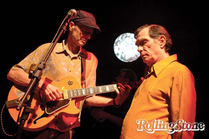 Mautner (à dir.) e o parceiro Jacobina