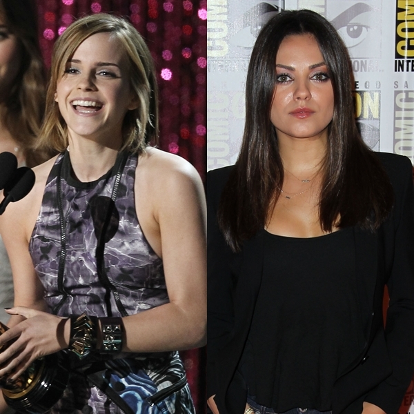 Emma Watson e Mila Kunis