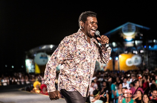 Emílio Santiago no carnaval de Recife