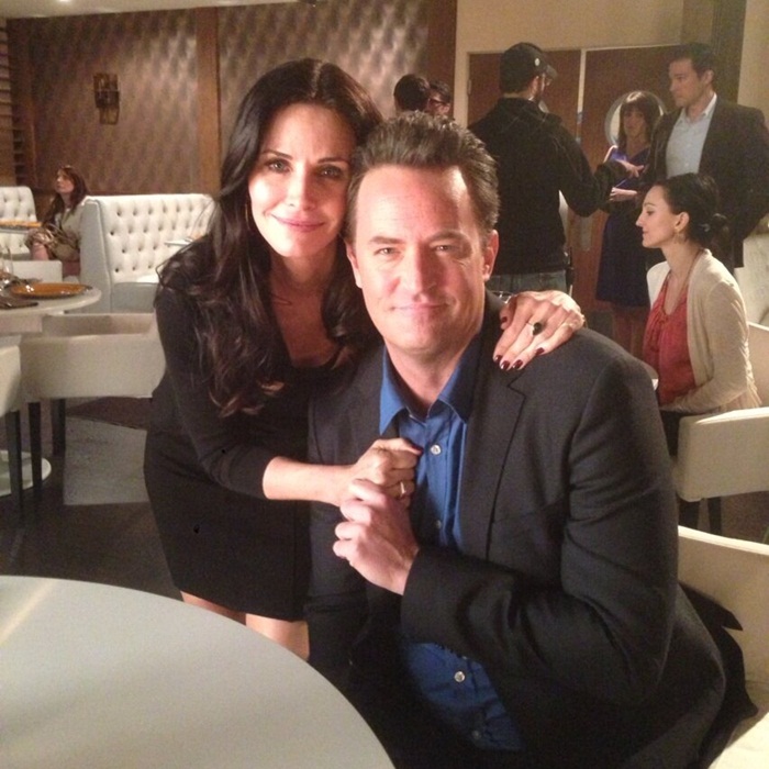 Courteney Cox e Matthew Perry