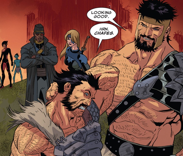 Galeria - Super-heróis homossexuais - Wolverine e Hércules Final