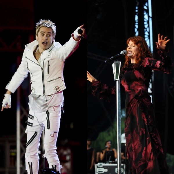 Montagem: 30 Seconds To Mars e Florence + The Machine'