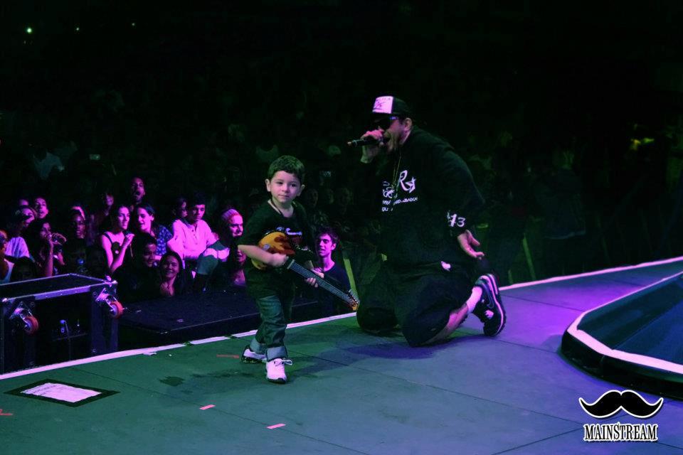 Chorão - com o Biel