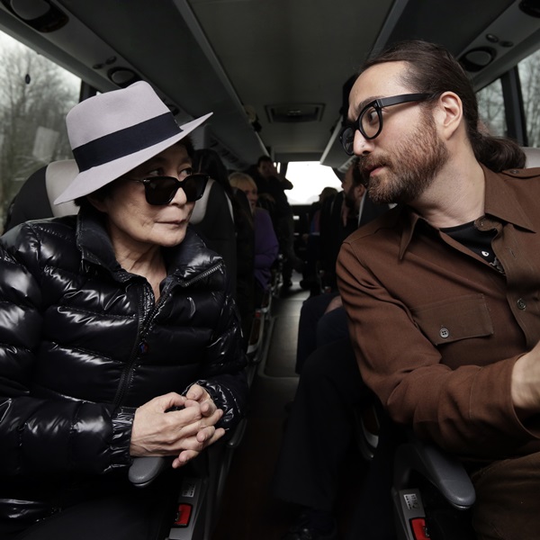Yoko Ono e Sean Lennon