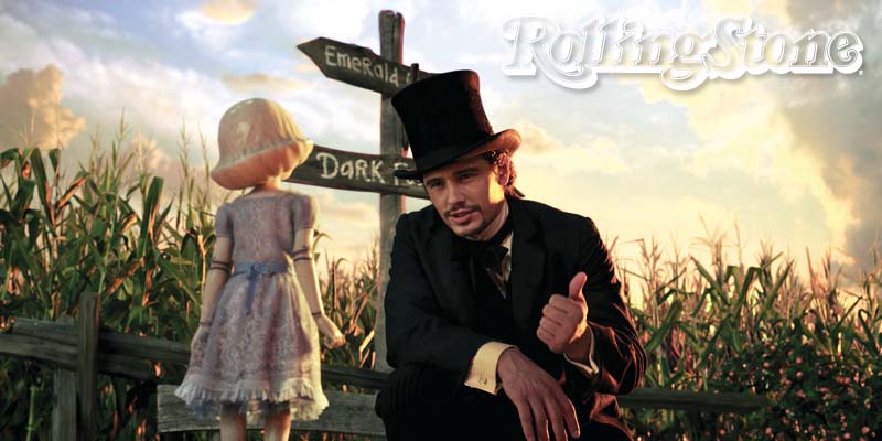 ENCANTAMENTO James Franco rumo a Oz