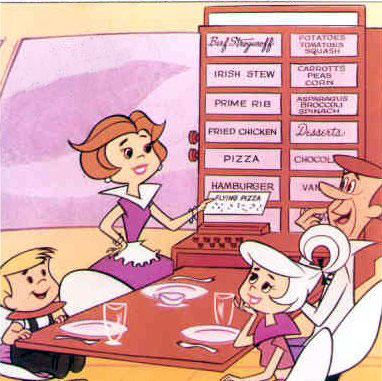 Os Jetsons - galeria comida