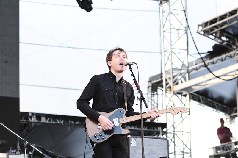 Alex Kapranos, do Franz Ferdinand, foi só simpatia