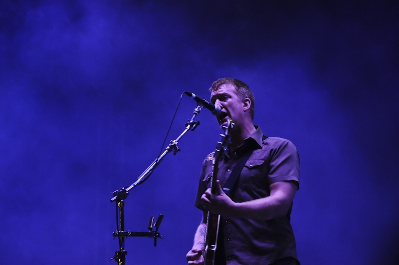 Queens of the Stone Age no palco Cidade Jardim do Lollapalooza