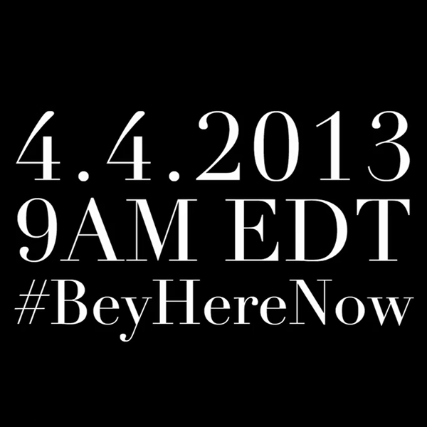 Anúncio do anúncio de Beyoncé