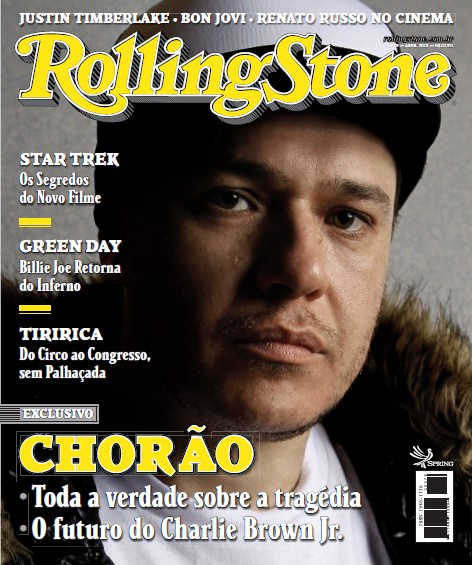 Chorão na capa da edição 79 da Rolling Stone Brasil