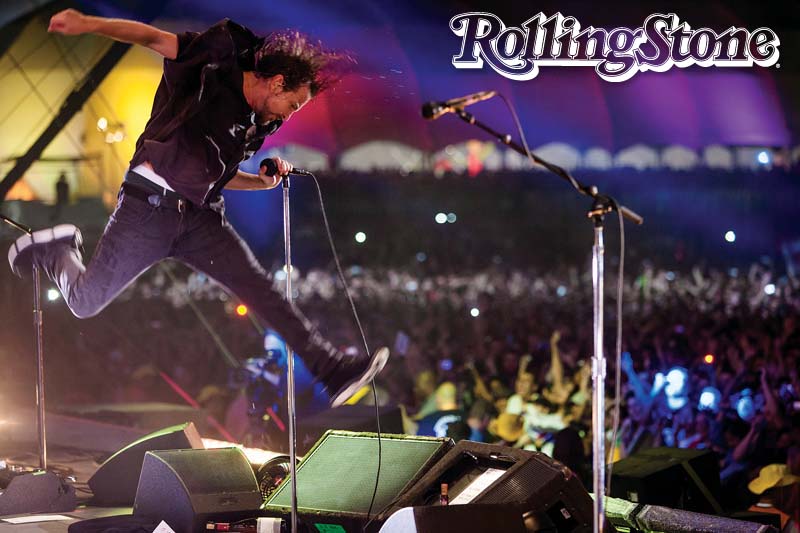 O Pearl Jam tocou para 60 mil pessoas...