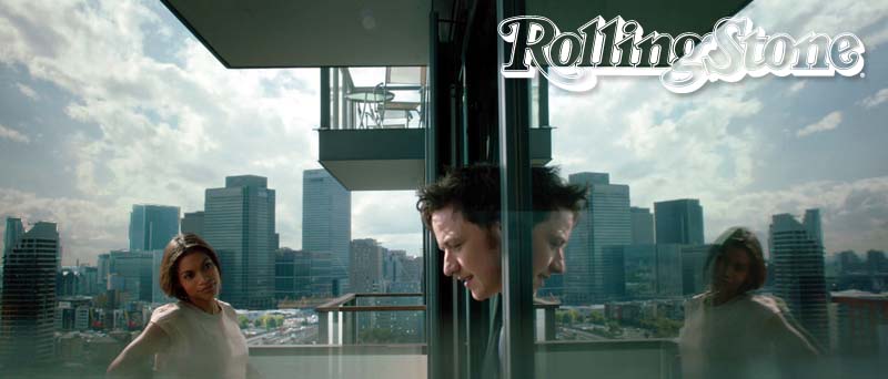 NÃO É O QUE PARECE Dawson e McAvoy confundemse em pensamentos;