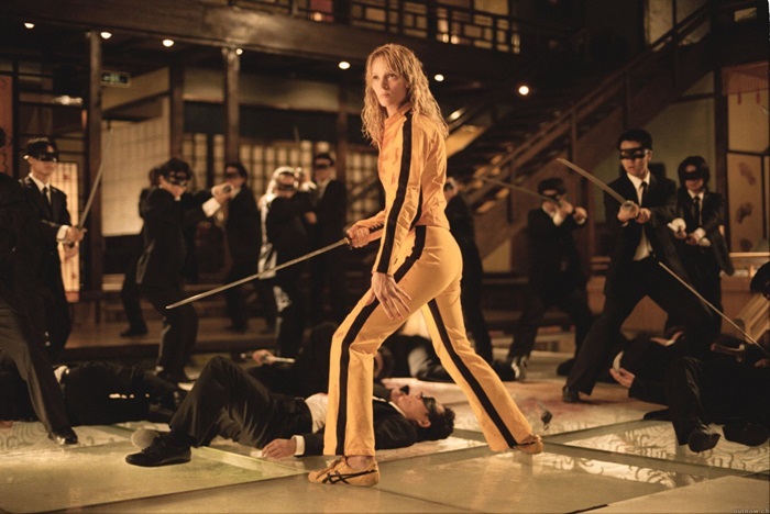 Cena de Kill Bill - Volume 1, de 2003.