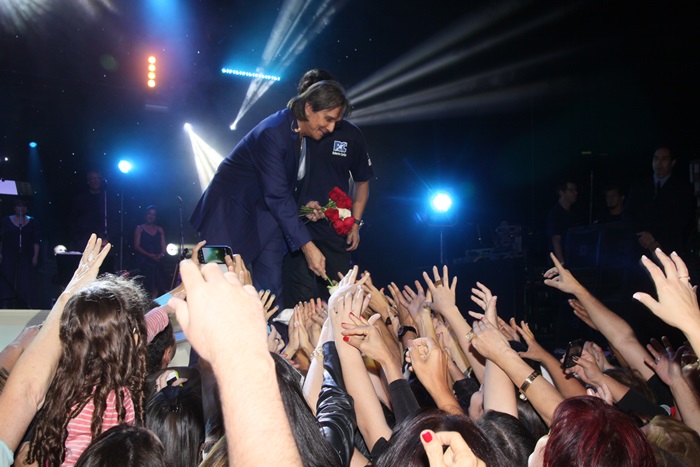 O grande momento do show foi com a nova "Esse Cara Sou Eu", lançada em um EP homônimo, no ano passado.