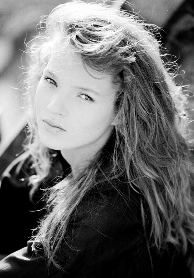 Kate Moss aos 14 anos