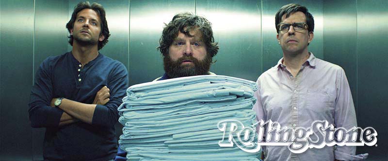 Ainda muito loucos (A partir da esq.) Bradley Cooper, Zack Galifianakis e Ed Helms: juntos novamente, talvez pela última vez
