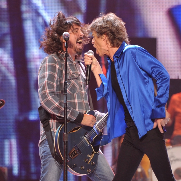 Rolling Stones e Dave Grohl