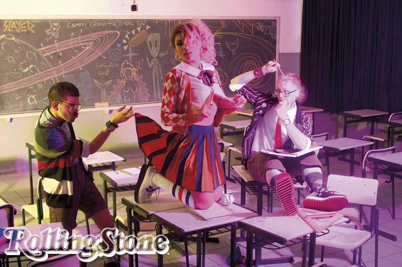 PARADA DURA (A partir da esq.) Mateus Carrilho, Candy Mel e Davi Sabbag: o mainstream é o limite