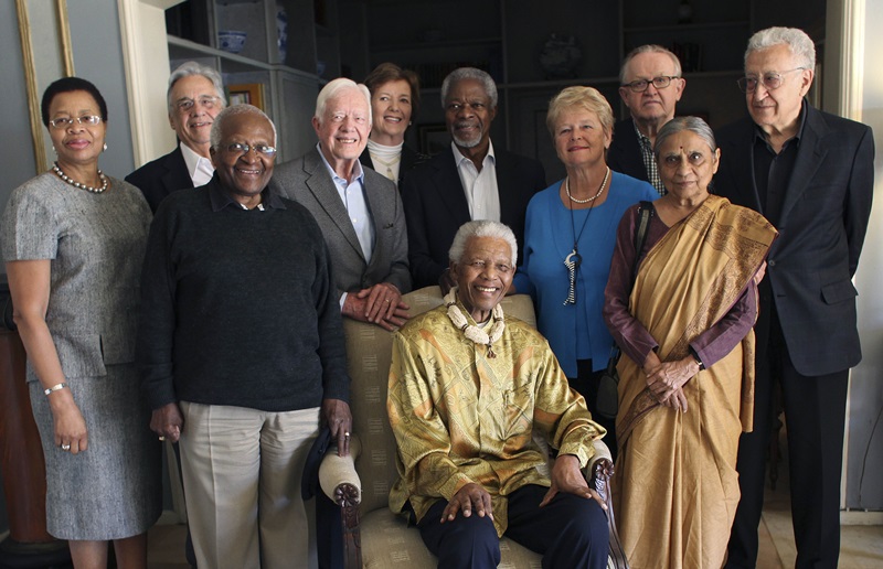 Galeria - Nelson Mandela – com FHC e outros ex-presidentes