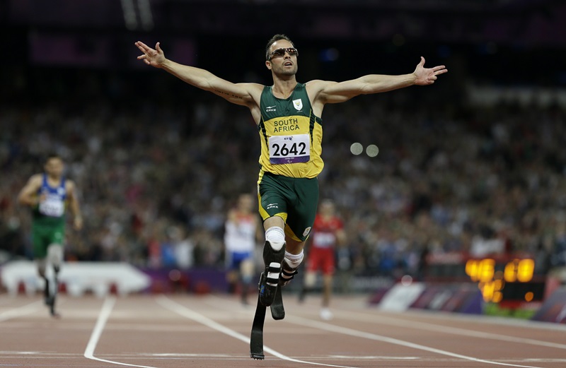 Galeria - atletas acusados de assassinato – Oscar Pistorius (atletismo)