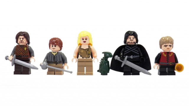 Personagens de Game of Thrones ganharam uma versão em Lego.
