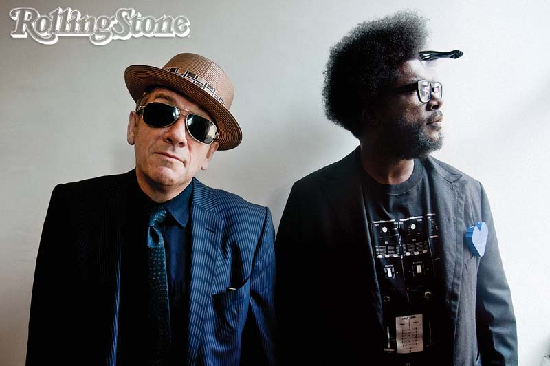 Improvável União Costello e Questlove, em Nova York