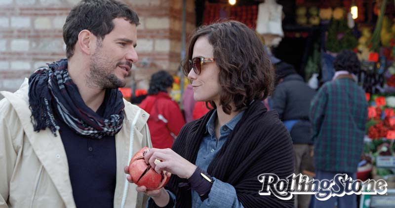 Viajando Daniel Oliveira e Alice Braga em cena de Latitudes