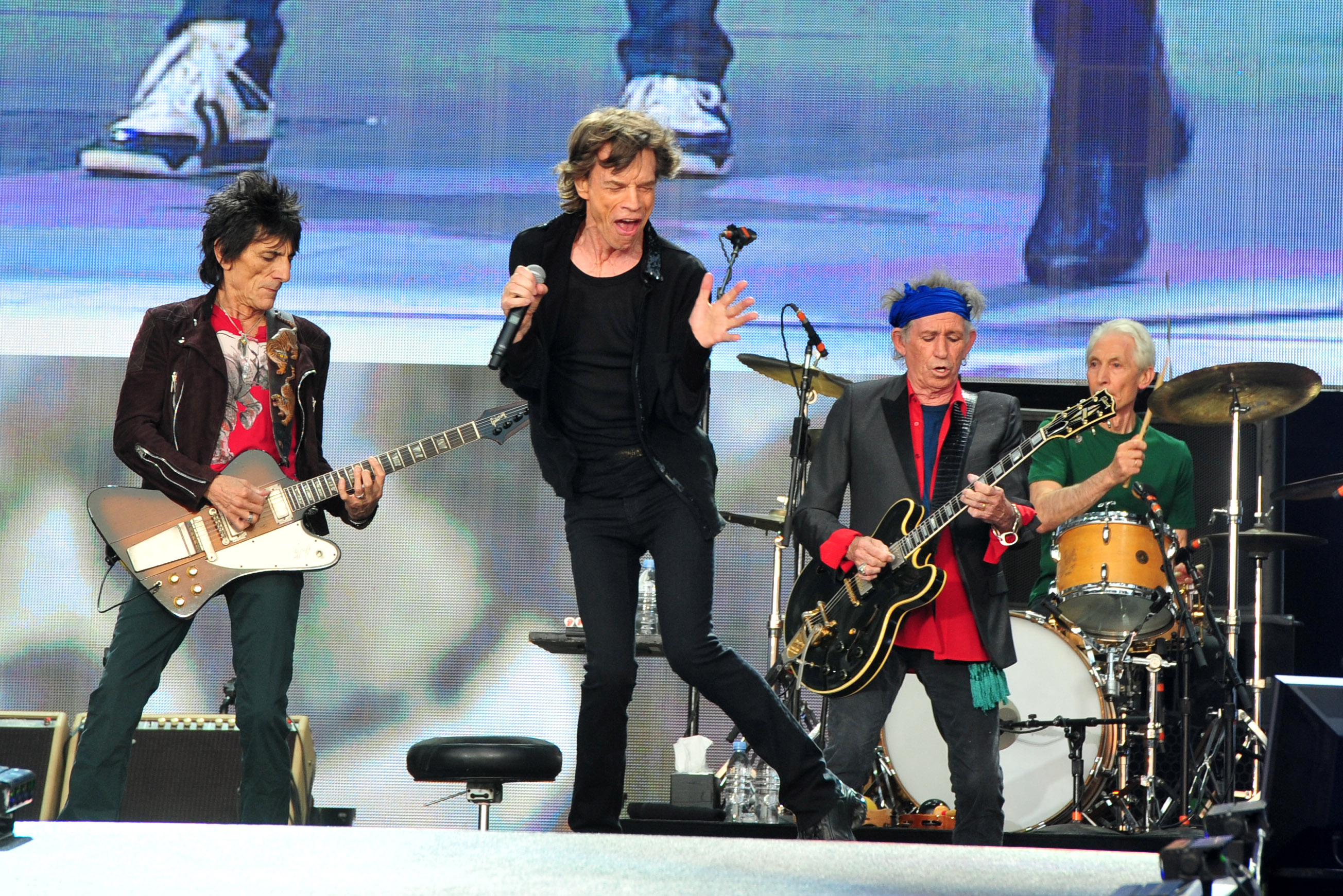 Galeria – A Dança de Mick Jagger - Capa