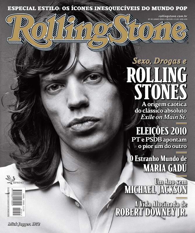 Capas RS Brasil 45 - Mick Jagger