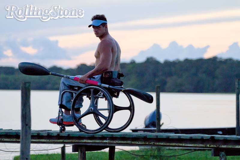 ILUMINADO Fernandes, à beira do rio Araguari, no Amapá: quanto mais difícil, melhor