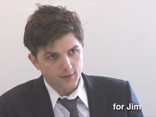 Adam Scott - Bastidores de The Office