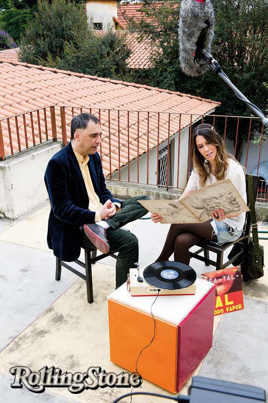 Sarah entrevista Arnaldo Antunes...