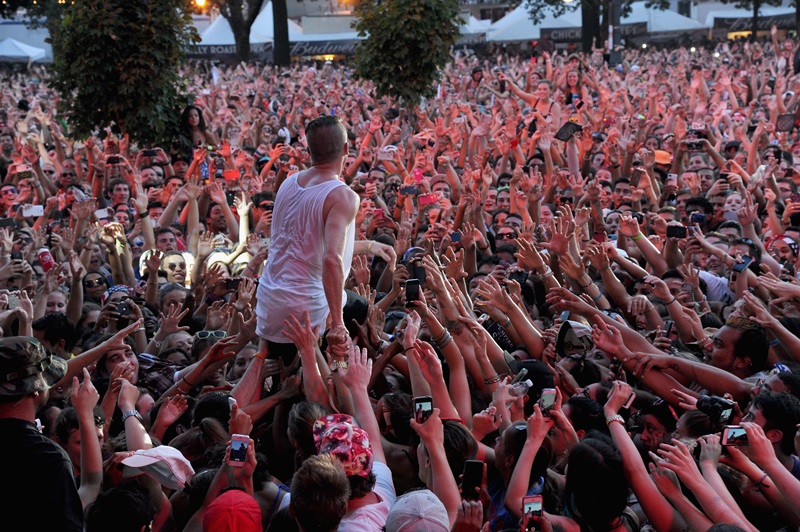 Macklemore no Budweiser Made in America