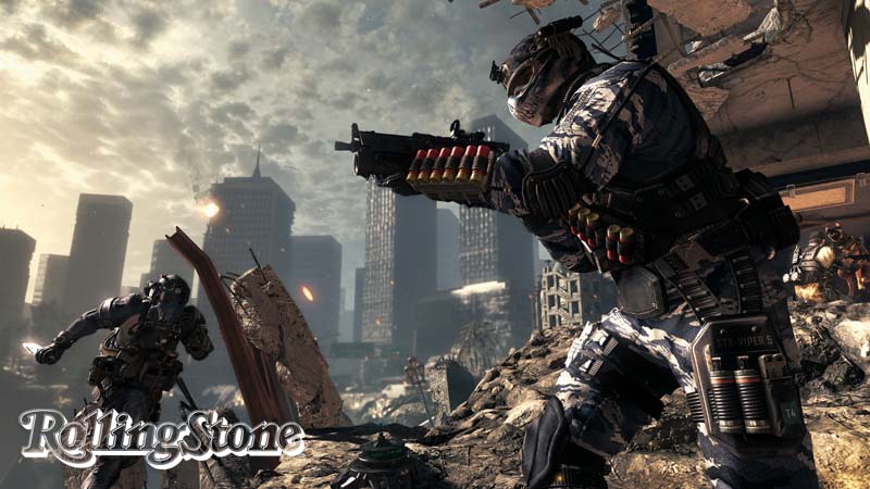 REALIDADE AUMENTADA  Os Estados Unidos continuam a sofrer as dores do mundo no enredo de Call of Duty: Ghosts