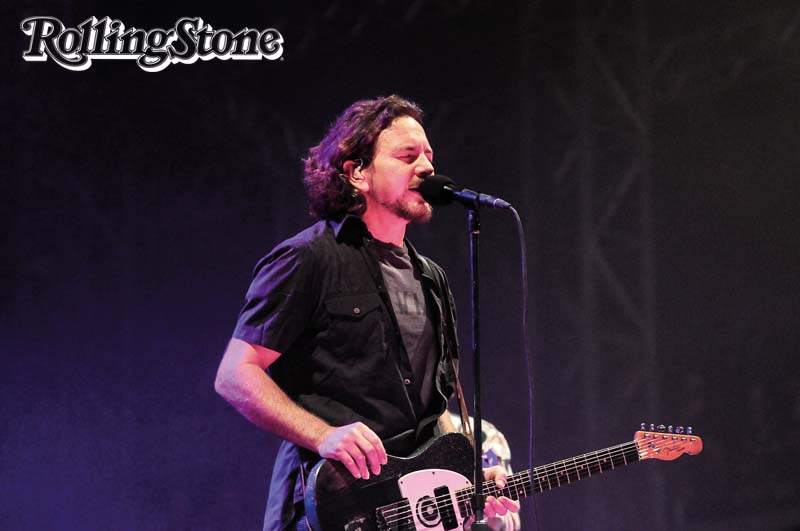 SOM DE BANDA As novas faixas do grupo de Vedder foram concebidas em conjunto
?