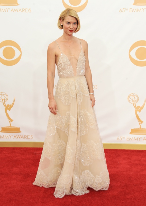 Red carpet do Emmy - Claire Danes