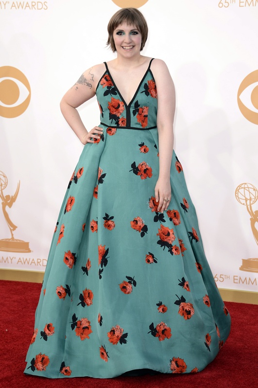 Lena Dunham (Girls) veste Prada