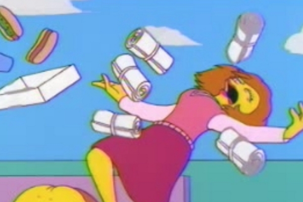 Galeria mortes - Simpsons