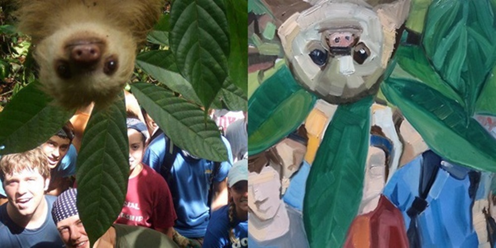 Galeria - Arte em Meme - Preguiça fotogênica