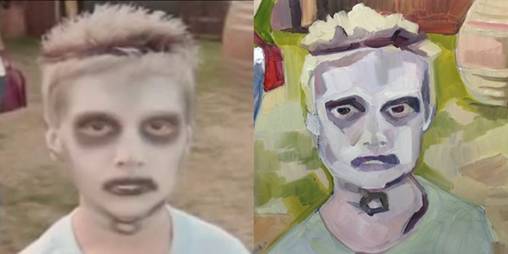 Menino zumbi - memes e arte